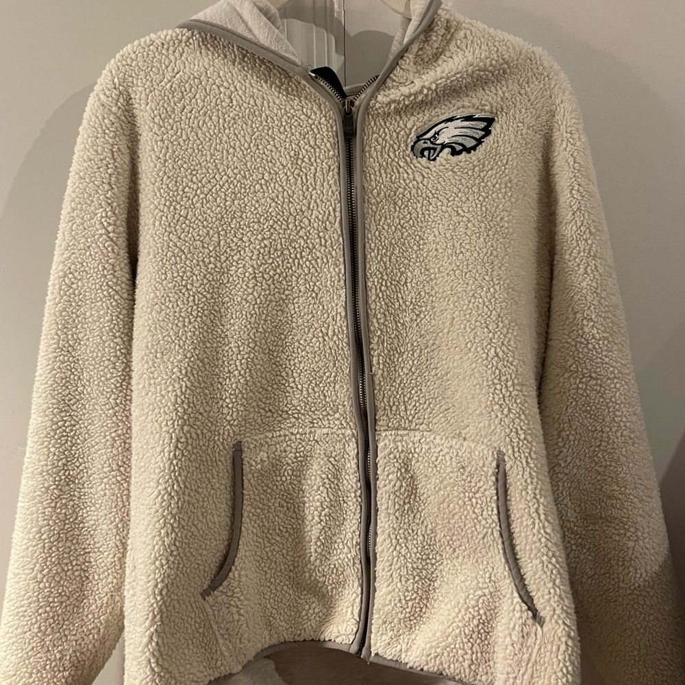 Philadelphia Eagles Sherpa Zip Up
